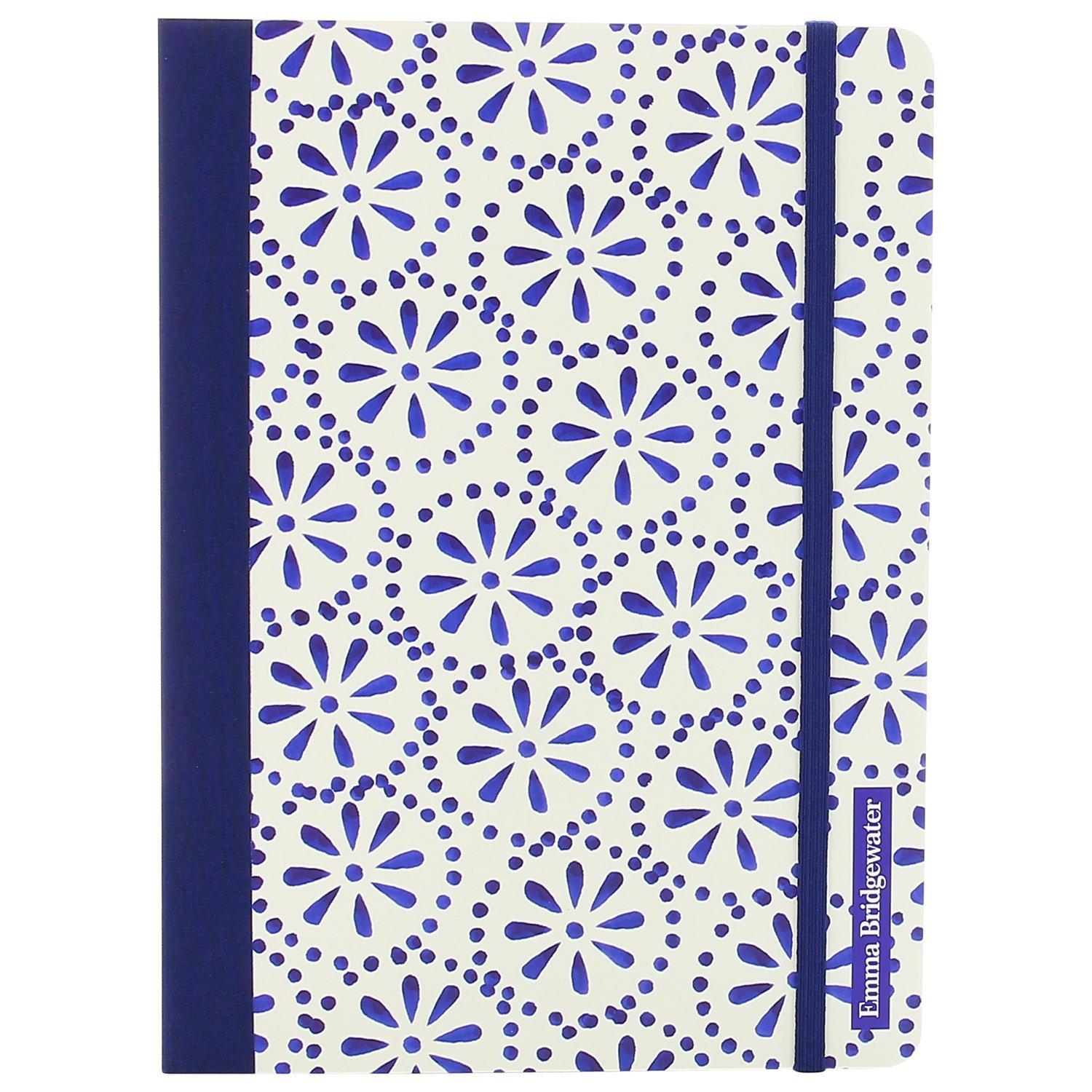 Emma Bridgewater Bound A5 Notebook, Blue