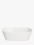 Sophie Conran for Portmeirion Porcelain Small Rectangular Oven Dish, L20.8cm, White