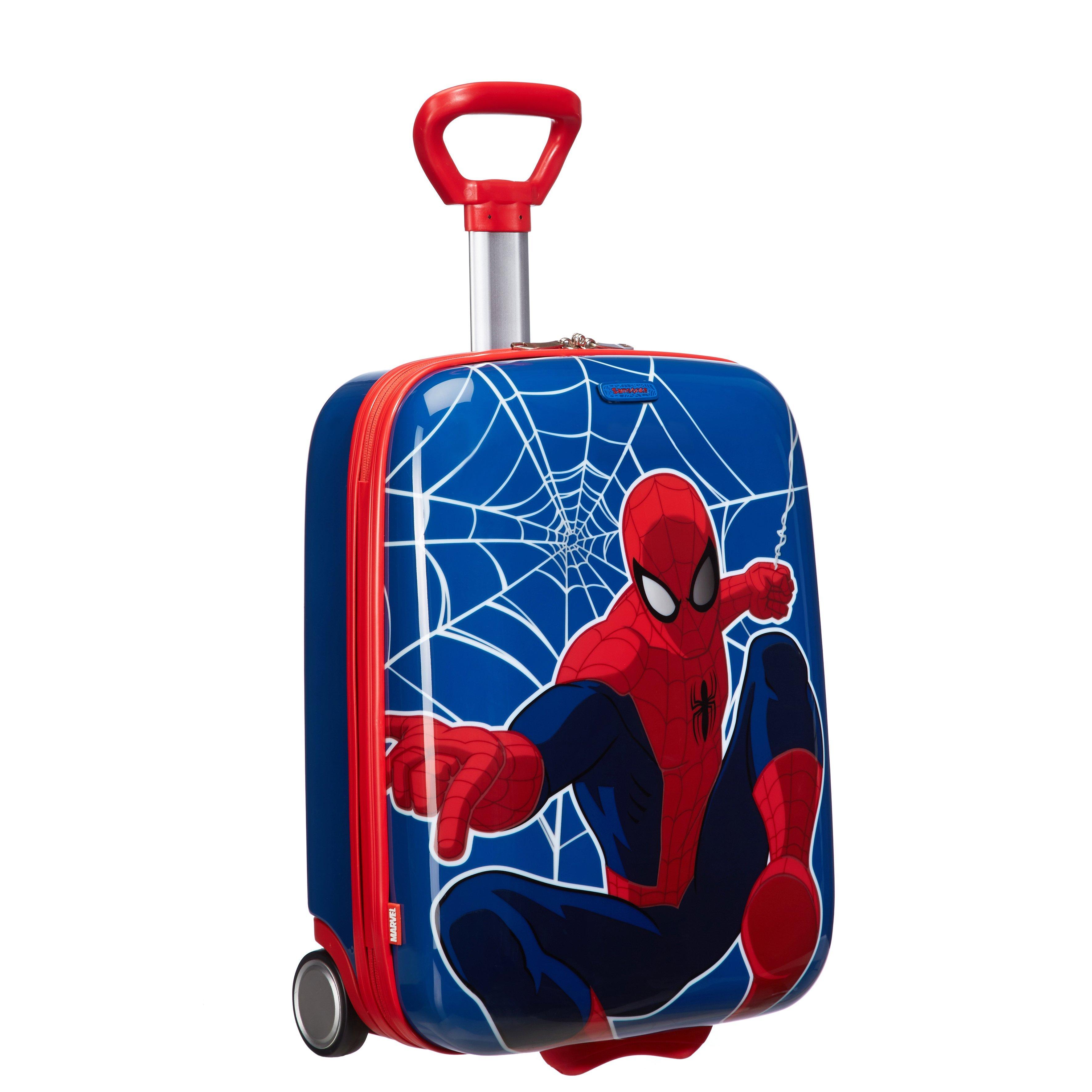 Samsonite Marvel Wonder 2 Wheel 52cm Spiderman Power Suitcase Blue Red