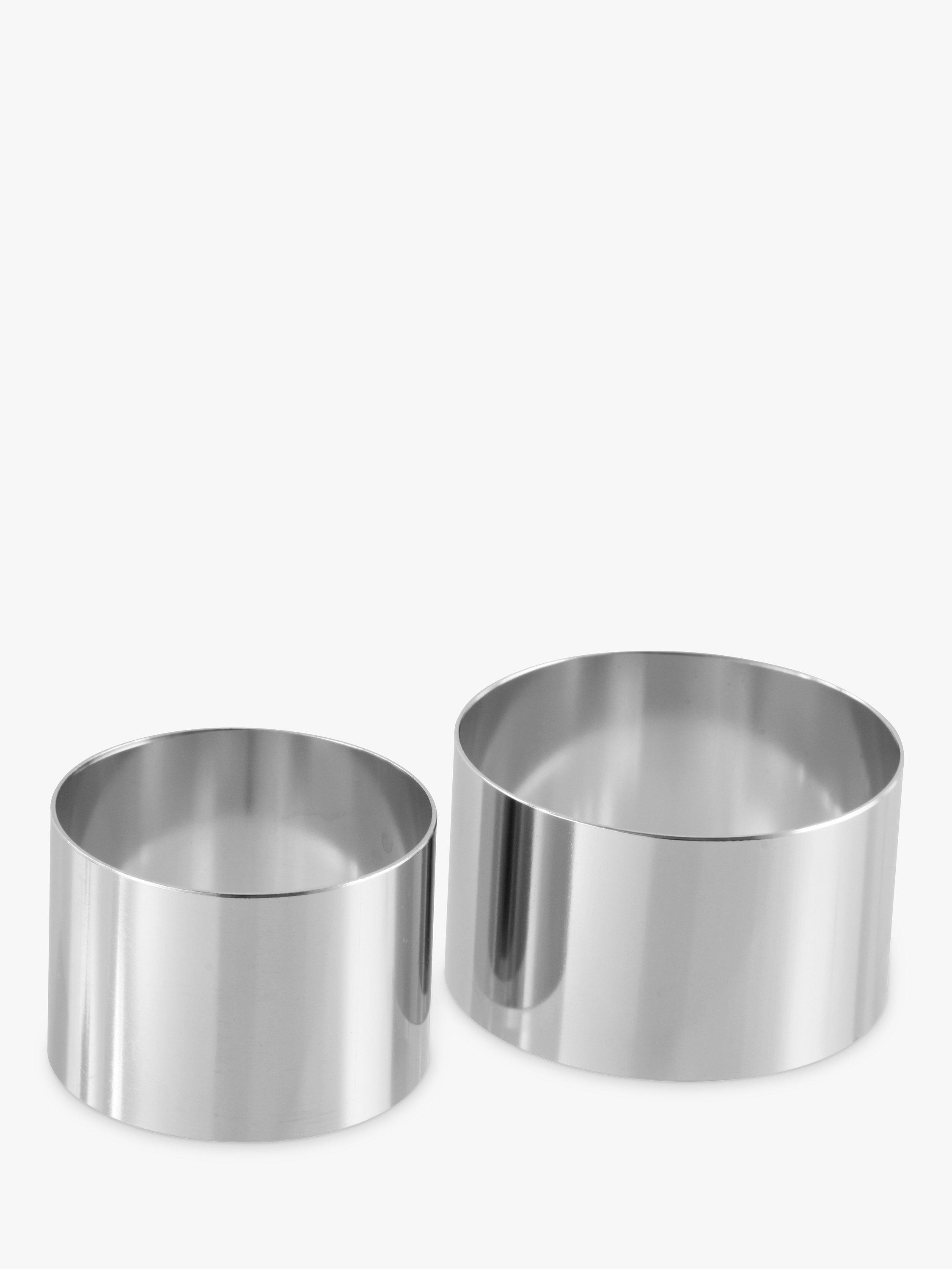 John Lewis Food Presentation Rings, Set of 2