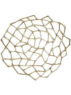 Tom Dixon Large Bone Bowl - view 2, Gold