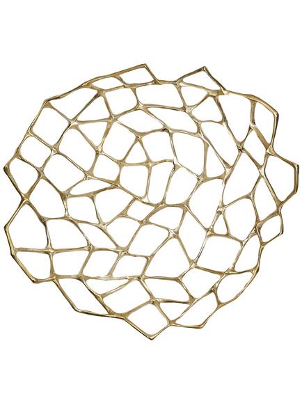 Tom Dixon Large Bone Bowl - view 2, Gold