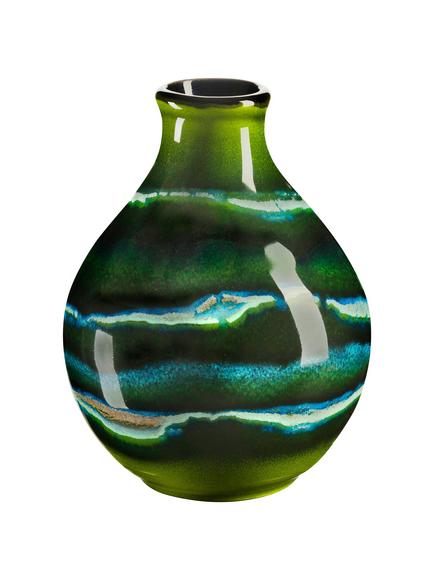 Poole Pottery Maya Bud Vase, H12cm, Green, Green