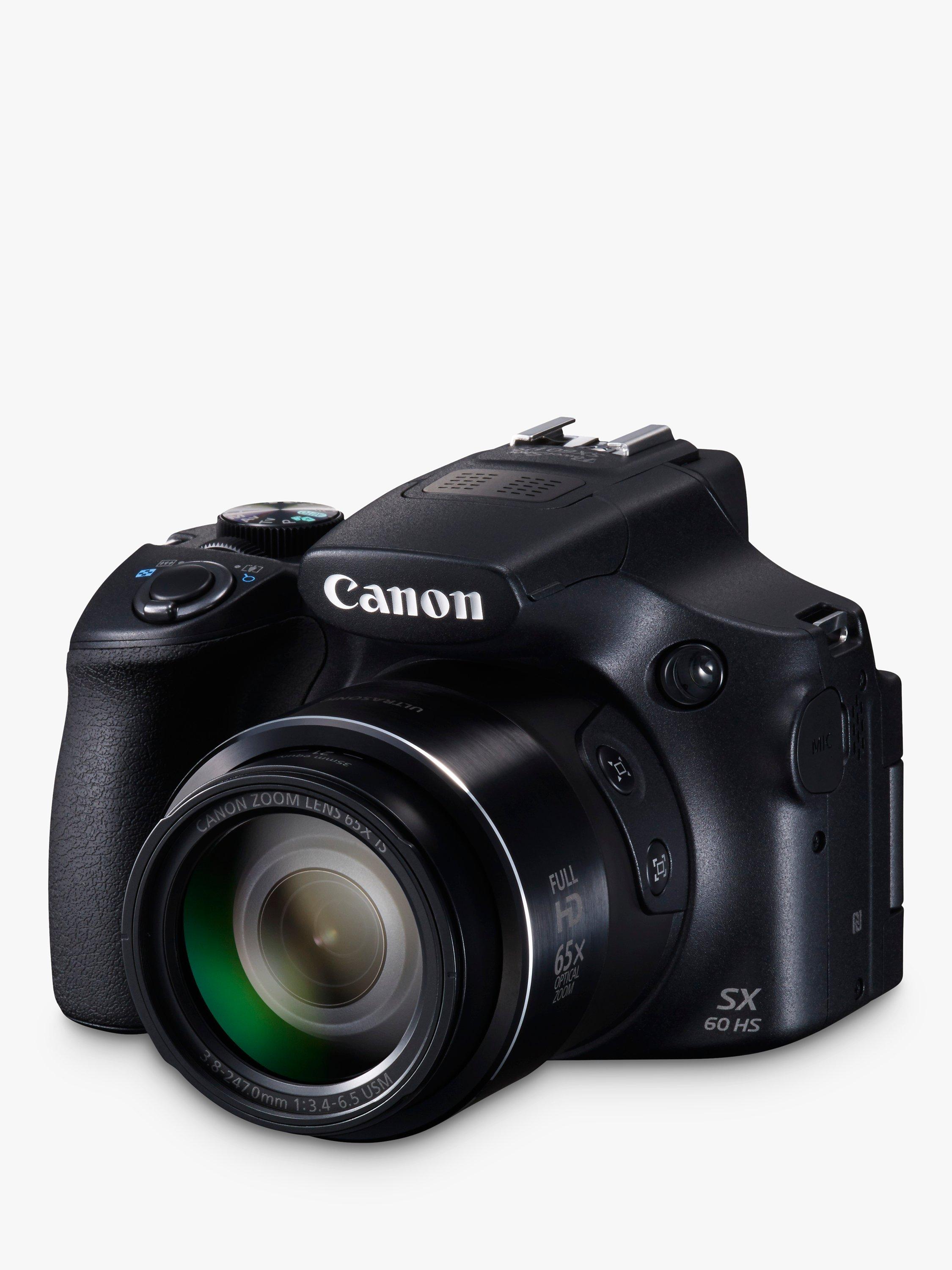 Canon PowerShot SX60 HS Bridge Camera, HD 1080p, 16.1MP, 65x