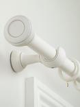 John Lewis Wood Curtain Rings, Dia.35mm, Set of 6