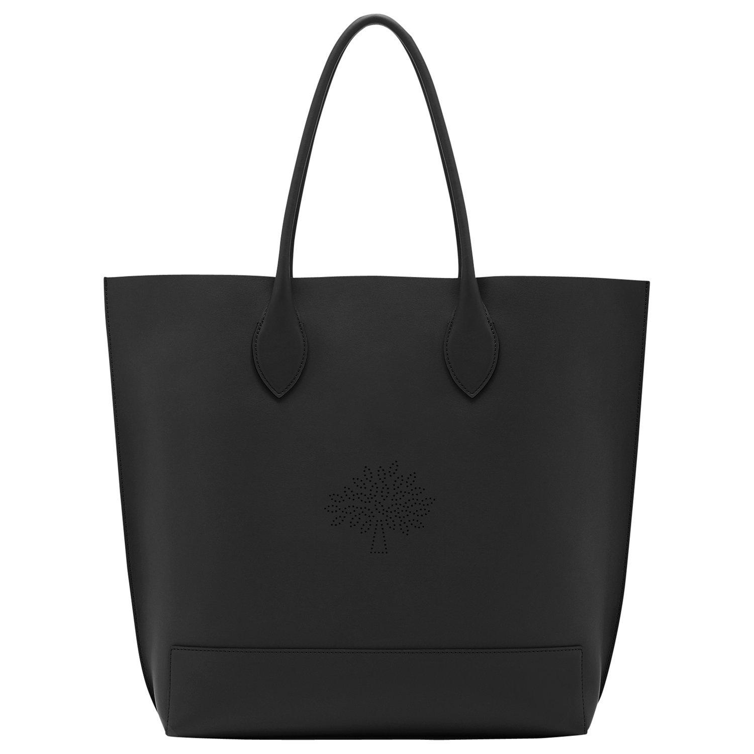 Mulberry Blossom Leather Tote Bag