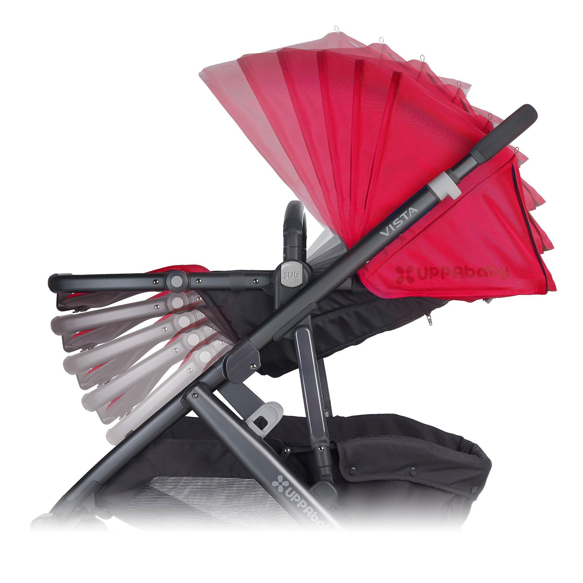 Uppababy Vista Pushchair and Carrycot Denny Red