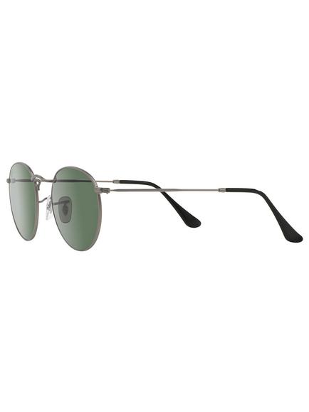 Ray-Ban RB3447 Round Sunglasses - view 2, Matte Gunmetal