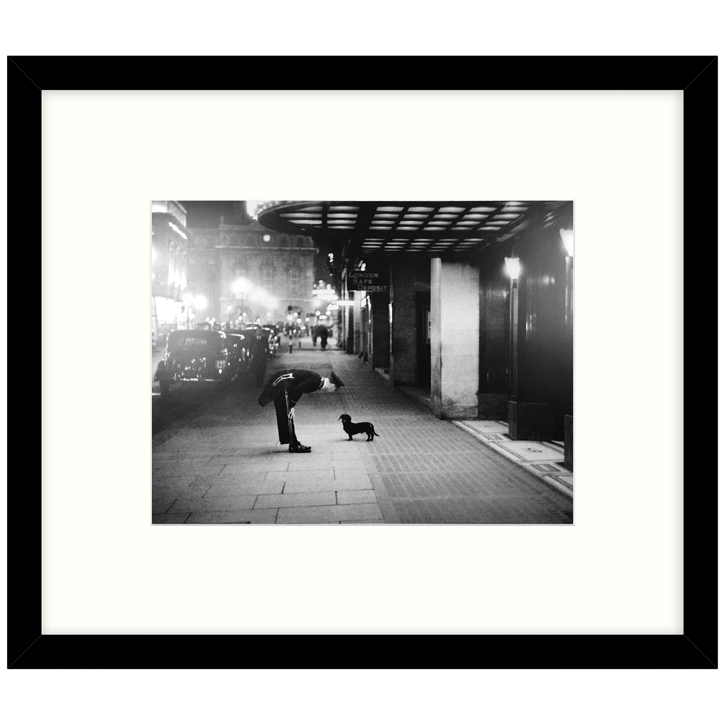 Getty Images Gallery Commissionaire's Dog Framed Print, 49 x 57cm
