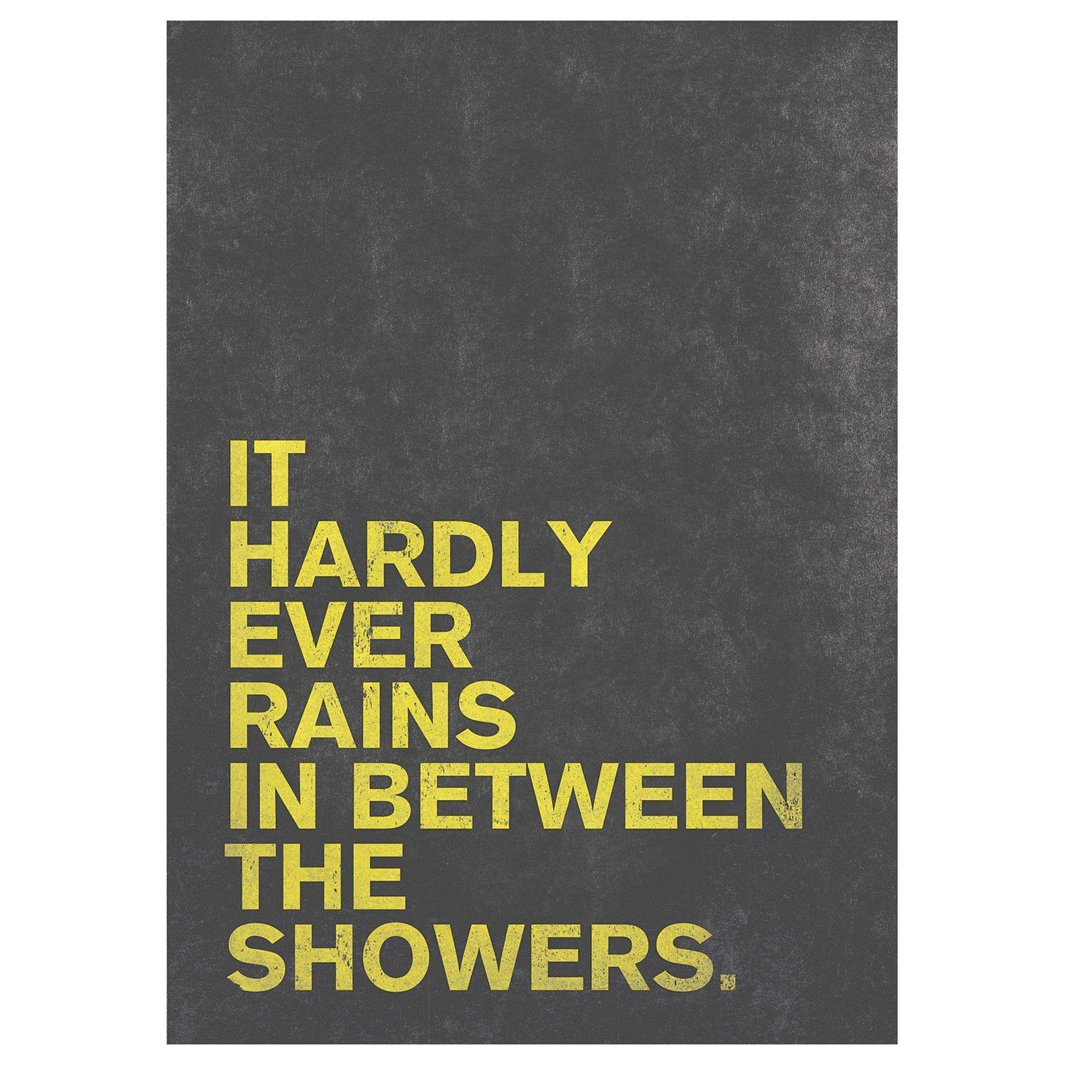 House by John Lewis - Nick Cranston - Rain Grey Unframed Print, 70 x 50cm