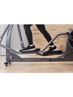 Life Fitness E1 Elliptical Cross Trainer with Go Console - view 2, Titanium