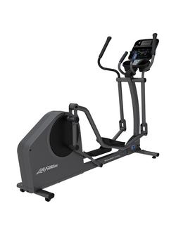 Life Fitness E1 Eliliptical Cross Trainer with Track Connect Console, Titanium