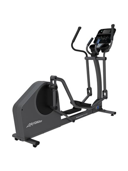 Life Fitness E1 Elliptical Cross Trainer with Track Connect Console, Titanium