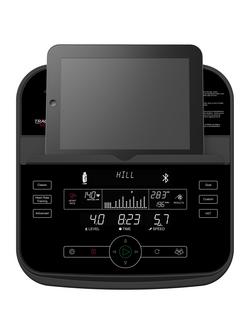 Life Fitness E1 Eliliptical Cross Trainer with Track Connect Console - view 2, Titanium