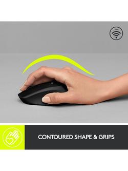 Logitech M280 Wireless Mouse, Black - view 2, Black