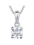 Jools by Jenny Brown Cubic Zirconia Solitaire Pendant Necklace