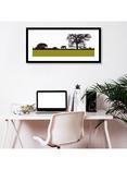 John Lewis Jacky Al-Samarraie 'Landscape with Horse' Framed Print, 104 x 49cm