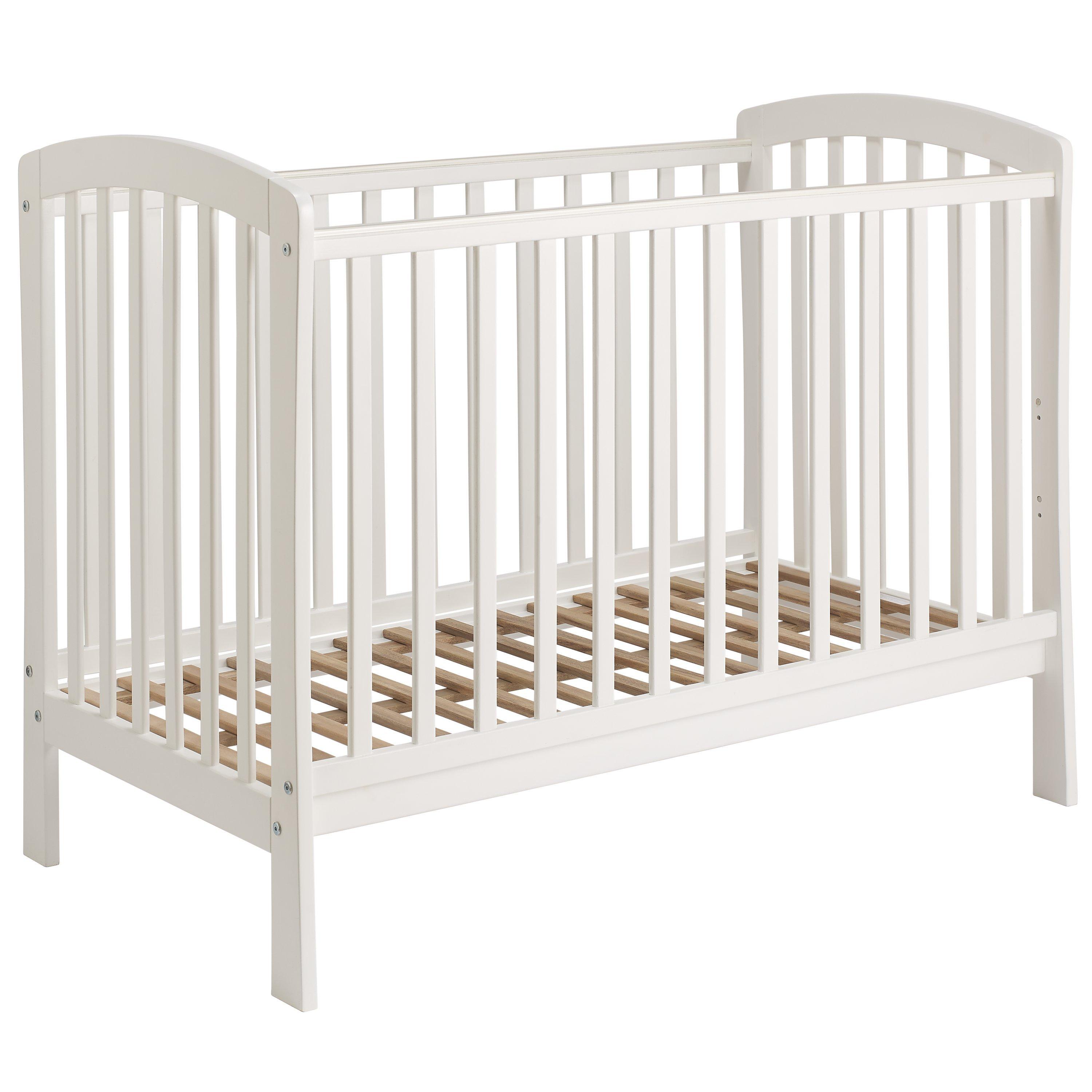 John Lewis Marlow Cot White