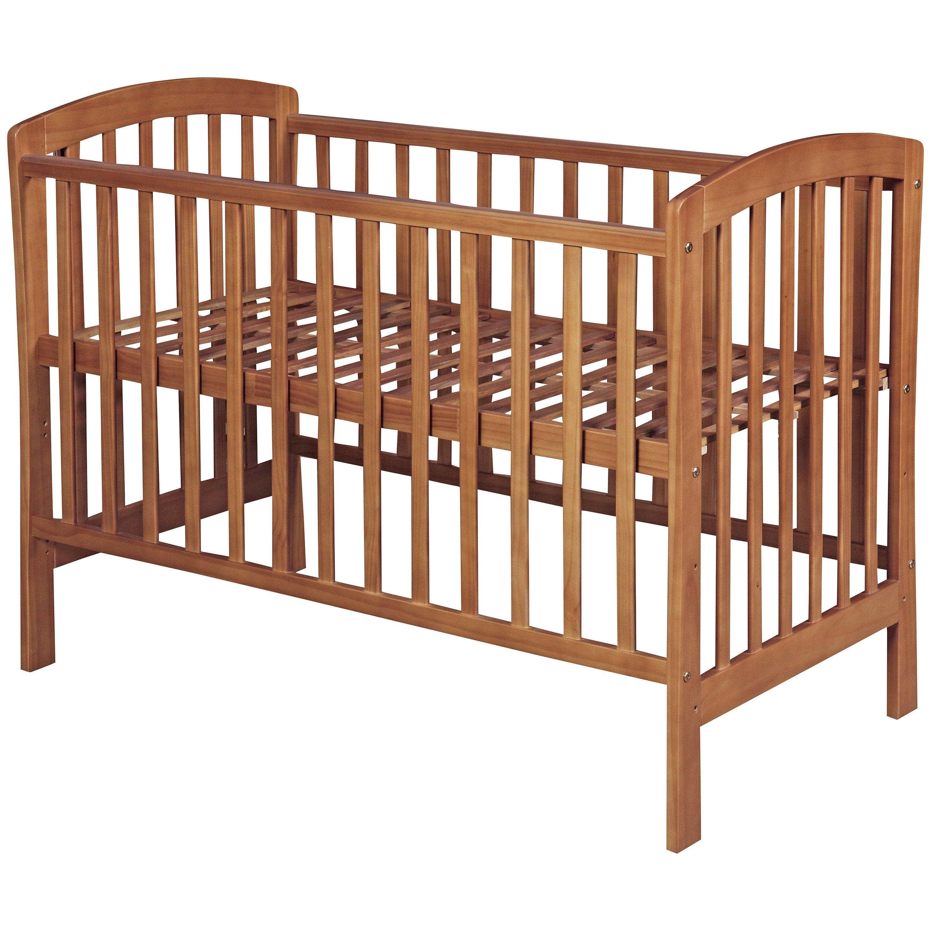 John Lewis Partners Marlow Cot Dark Wood