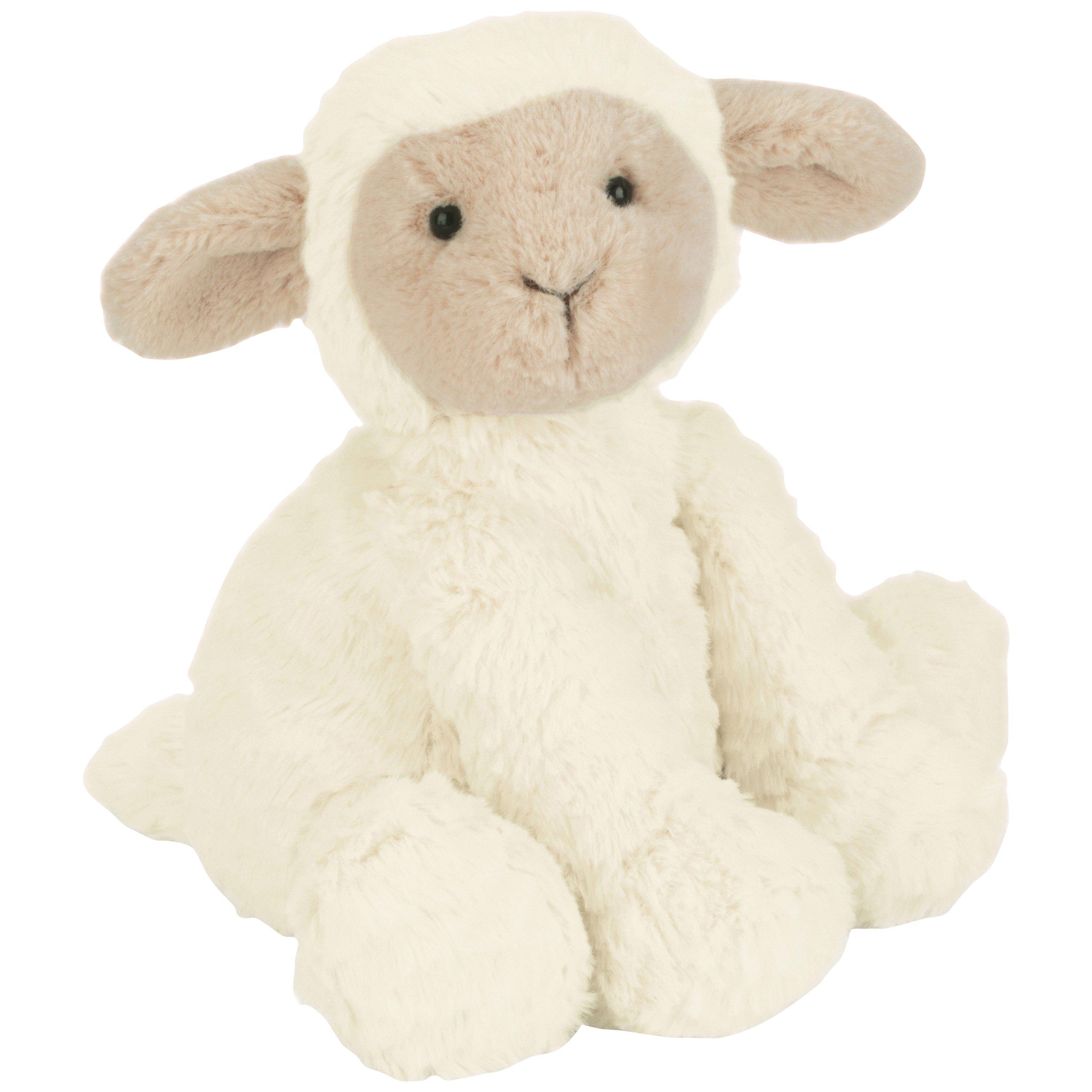 Jellycat Fuddlewuddle Lamb Soft Toy, Medium, Cream