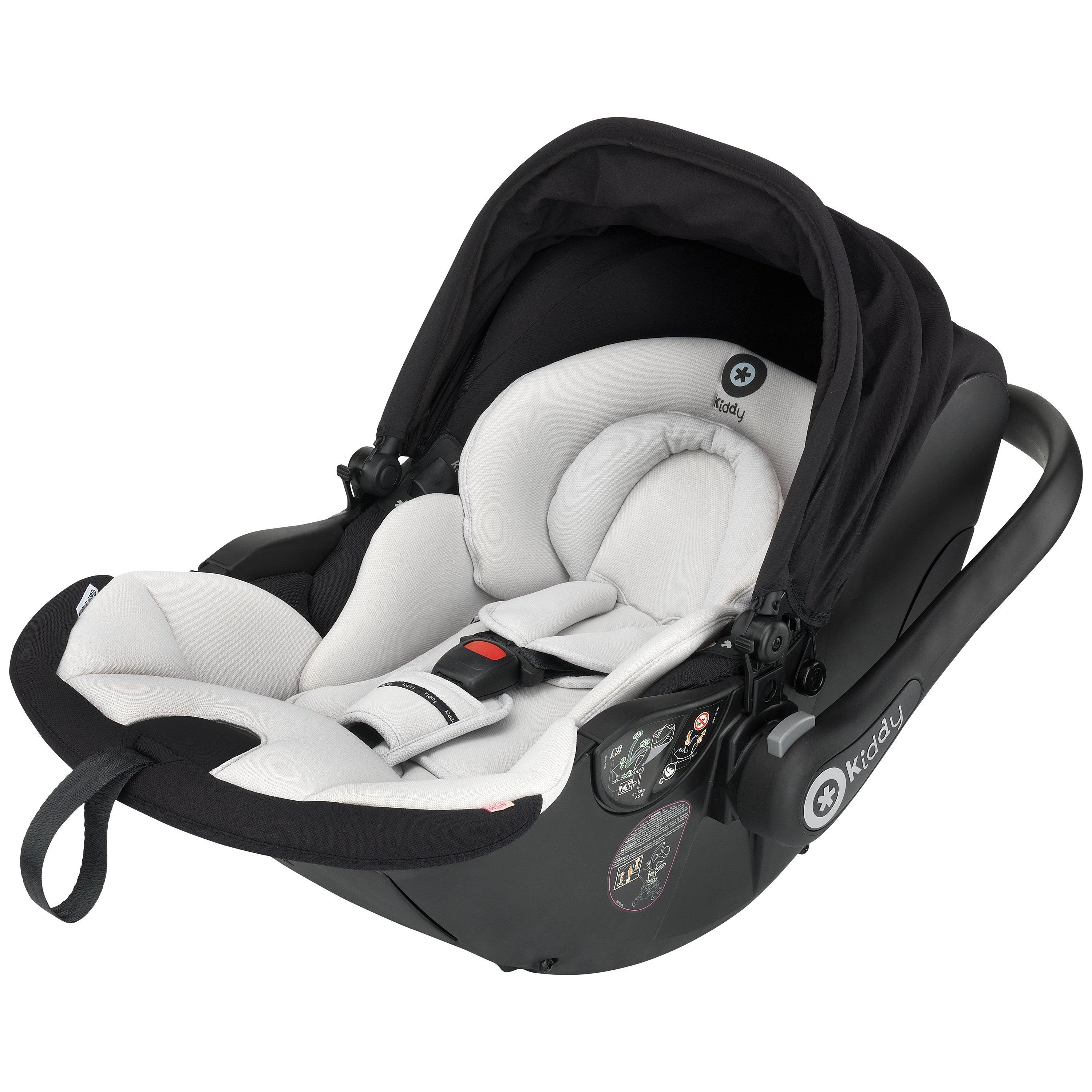 Kiddy Evo Lunafix Group 0 Baby Car Seat and Base Stone