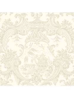 Cole & Son Chippendale China Wallpaper, White