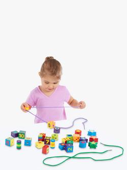 Melissa & Doug Lacing Beads In A Box, 