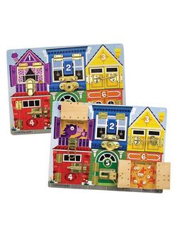 Melissa & Doug Latches Board, 