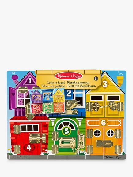 Melissa & Doug Latches Board - view 2, 