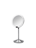 simplehuman Mini Sensor Beauty Travel Mirror, Brushed Stainless Steel