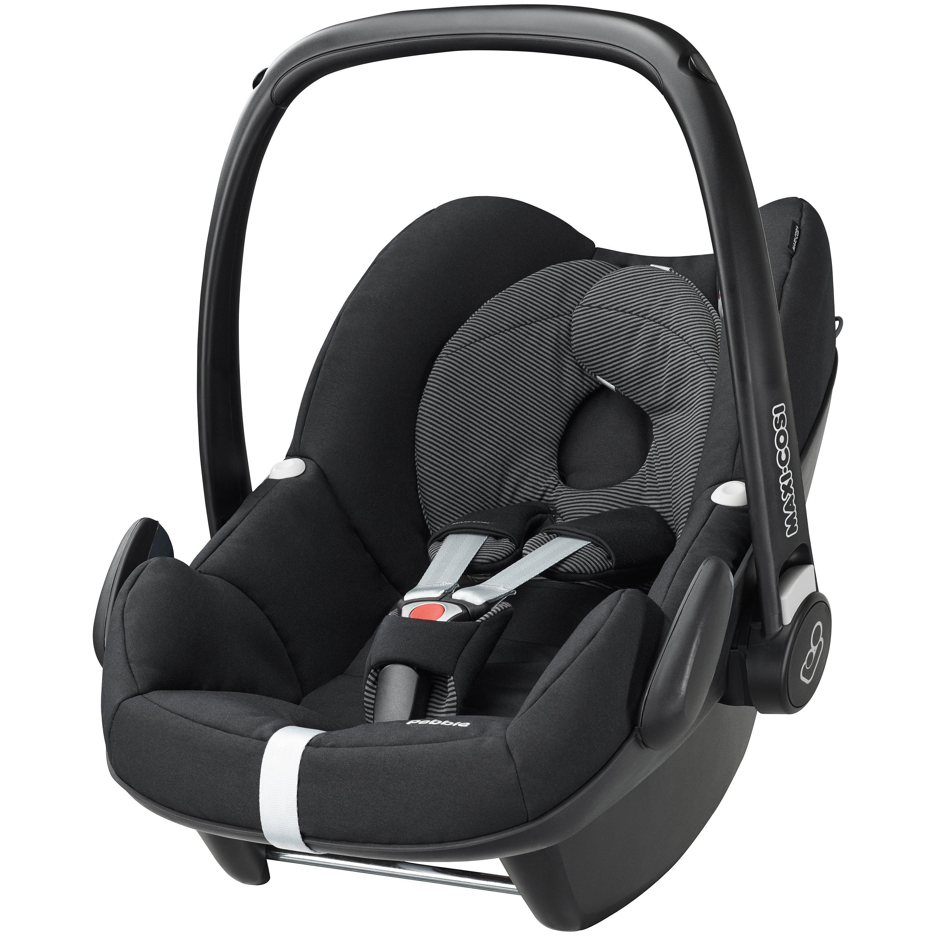 Maxi Cosi Pebble Group 0 Baby Car Seat Black Raven