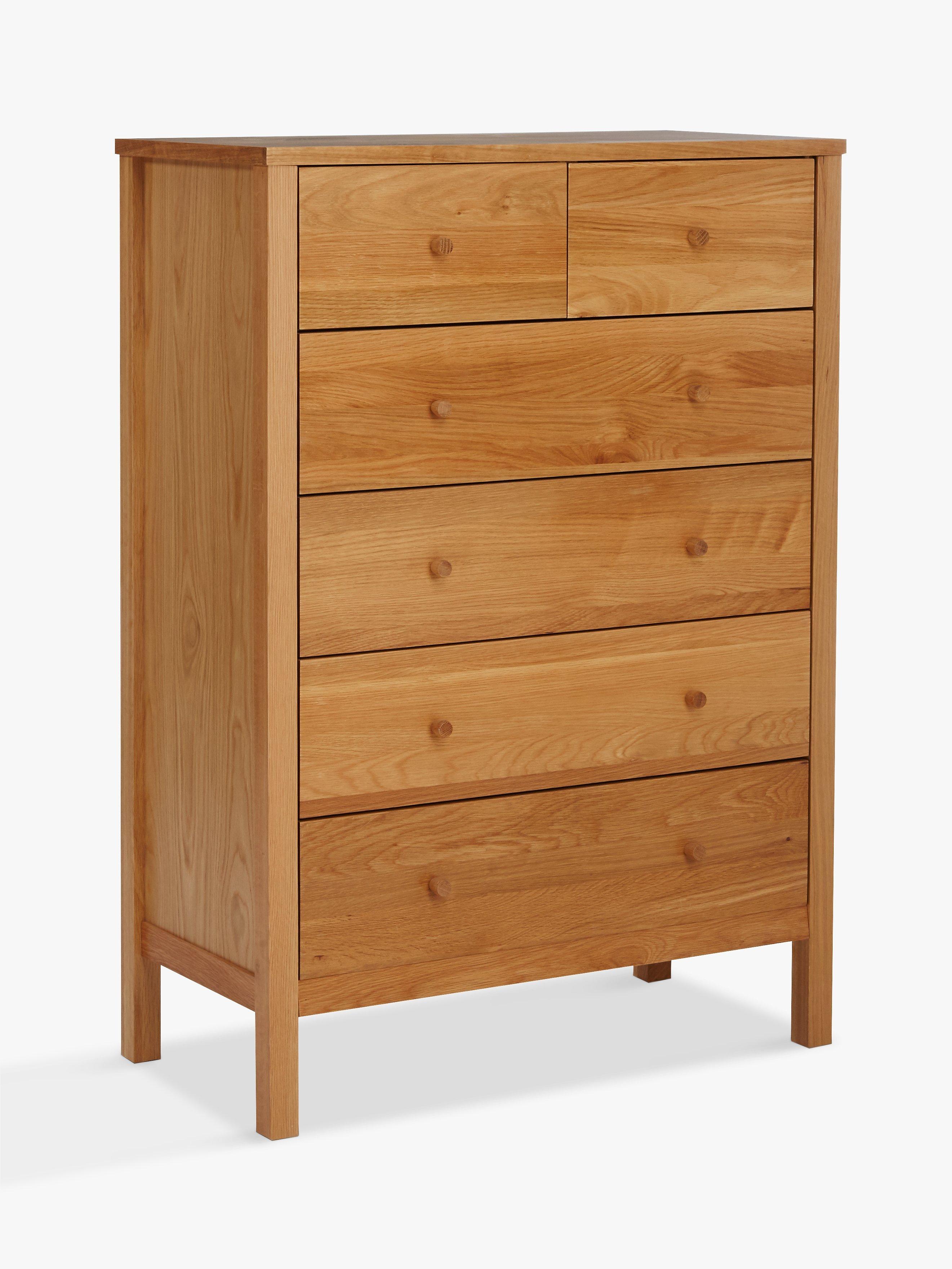John Lewis & Partners Morgan 6 Drawer Chest, Oak