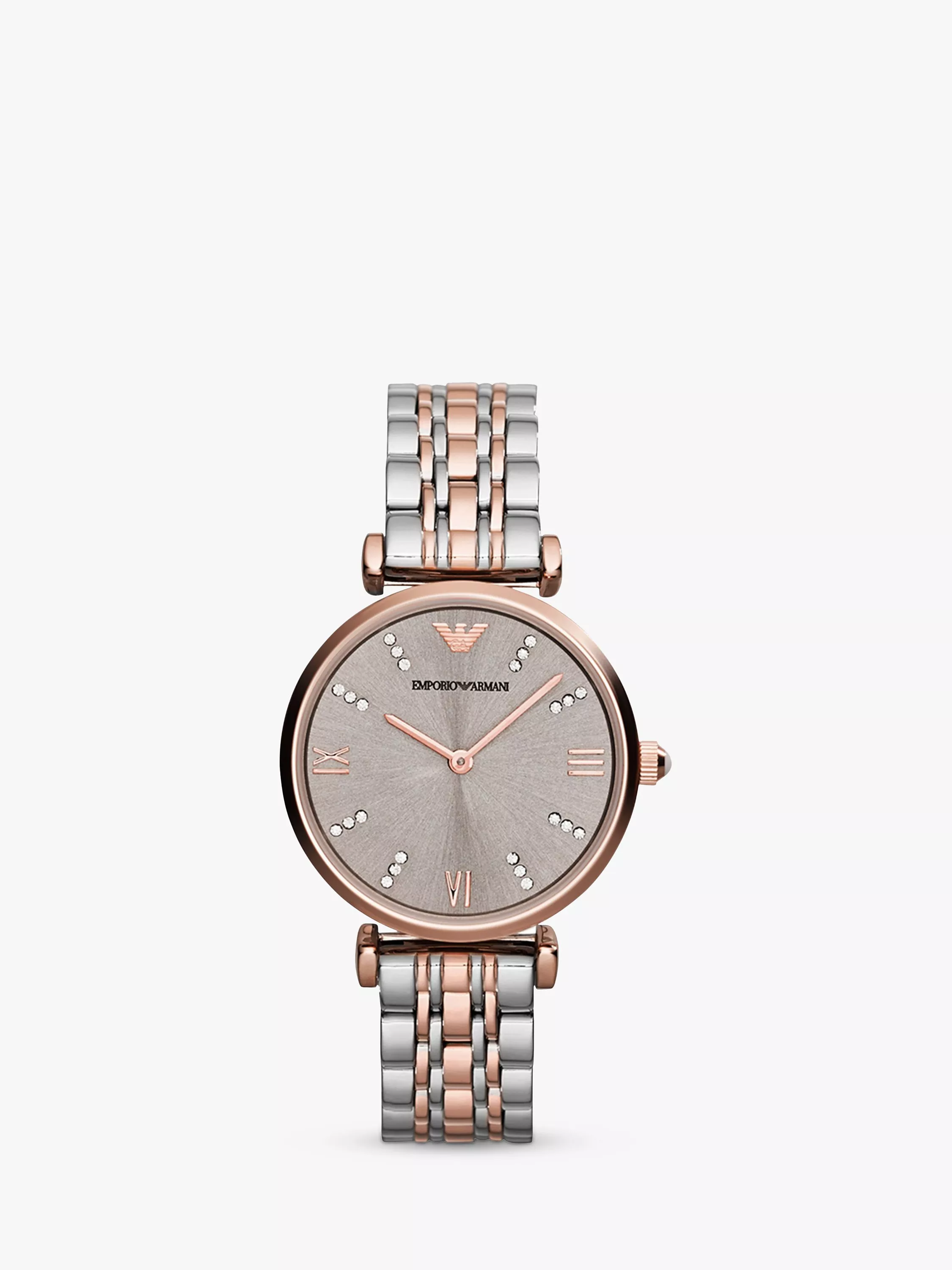 Silver rose gold watch hotsell