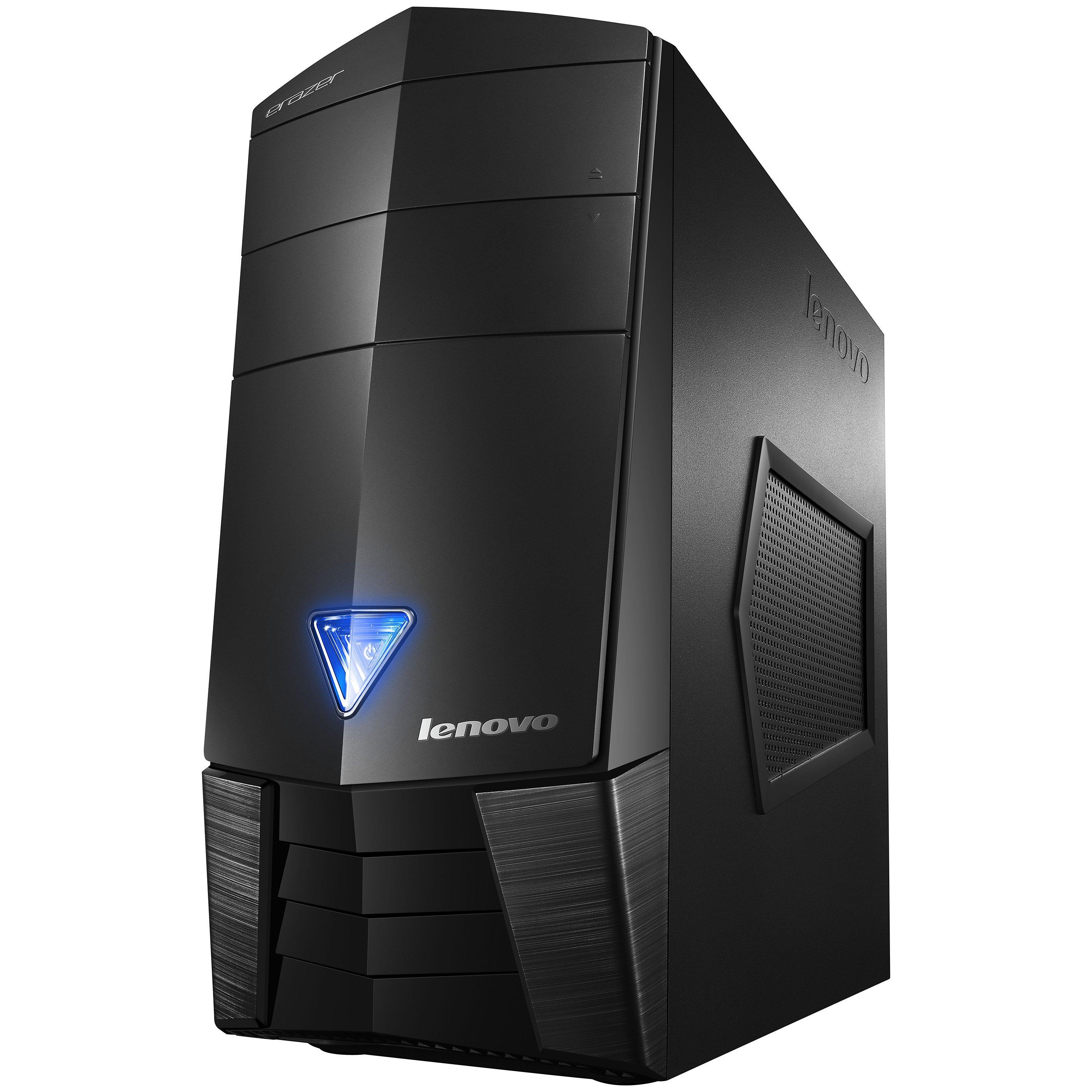 Lenovo Erazer X310 Desktop PC, Intel Core i7, 16GB RAM, 1TB+8GB SSHD, Black