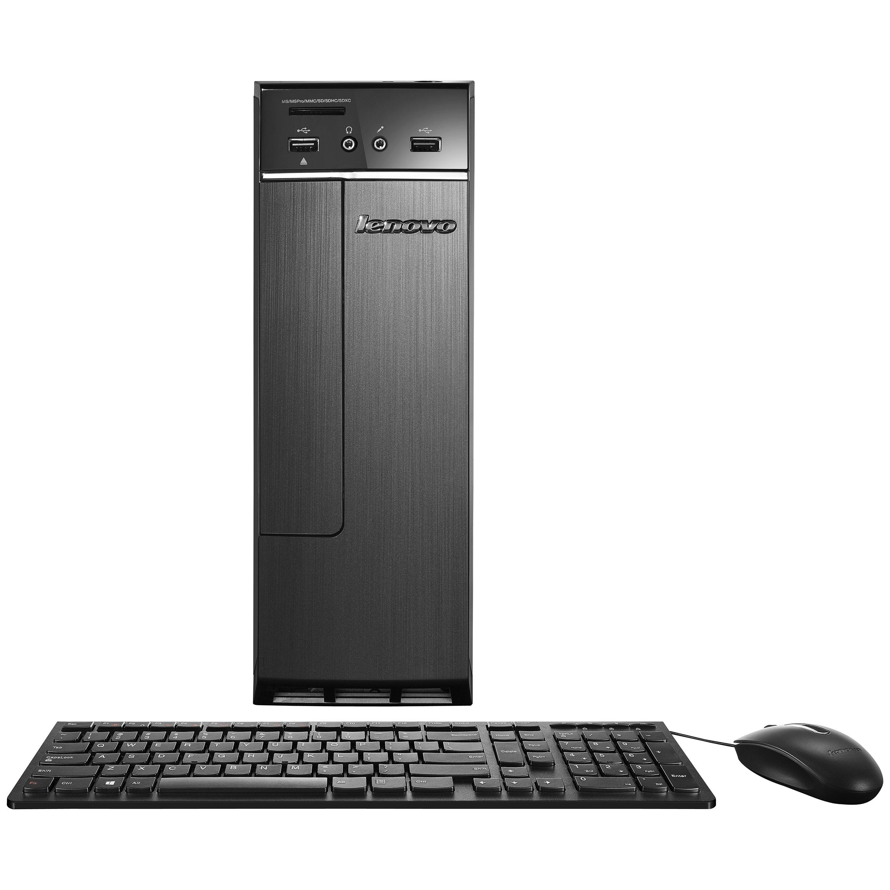 Lenovo H30 Desktop PC, AMD A8, 8GB RAM, 1TB, Black