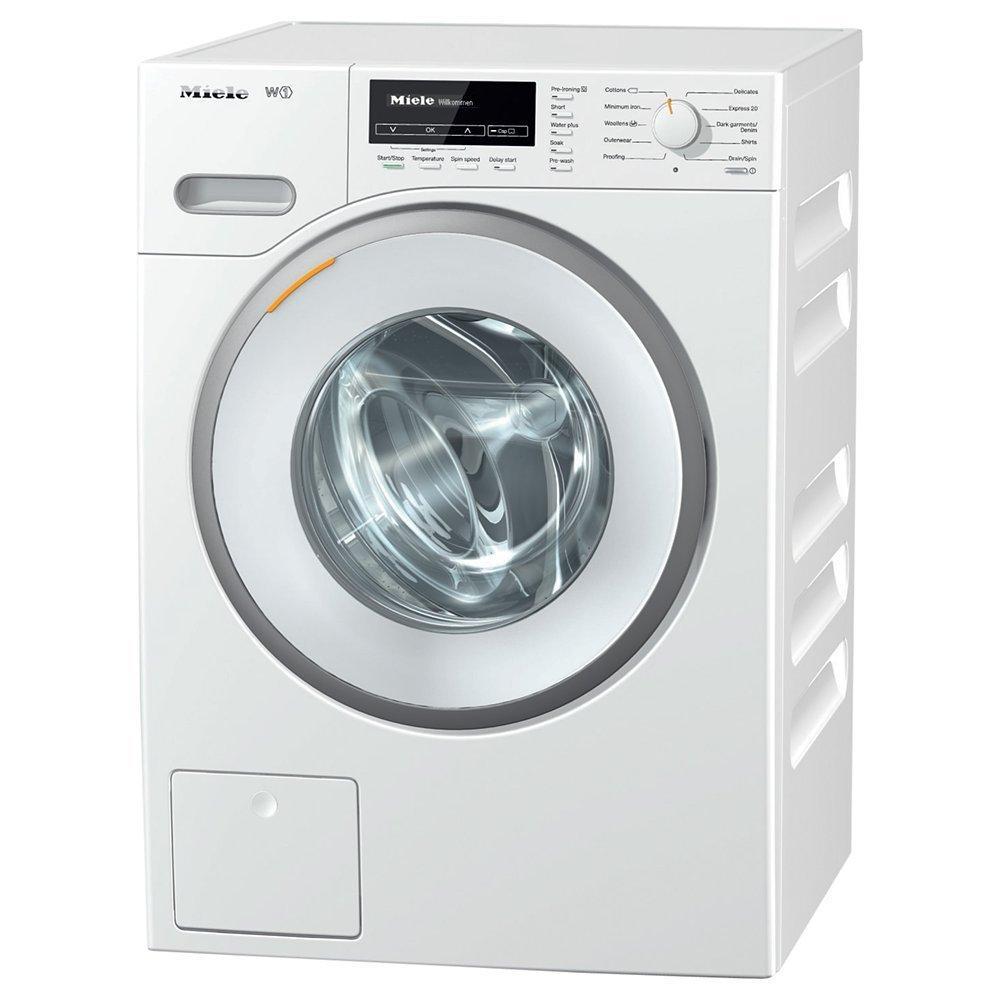 Miele WMB 120 Freestanding Washing Machine, 8kg Load, A+++ Energy Rating, 1600rpm Spin, White