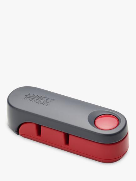 Joseph Joseph Rota Sharpener, Grey/Red
