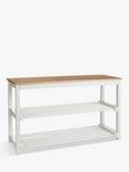 John Lewis Modern Country 3 Tier Shoe Rack