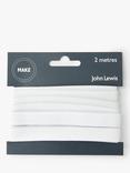 John Lewis 13mm Woven Elastic, 2m