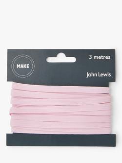 John Lewis Elastic, 6mm, Pink