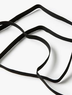 John Lewis Elastic, 9mm - view 2, Black