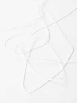 John Lewis Cord, 1mm, White - view 2, White