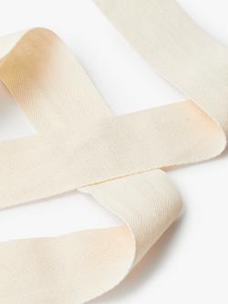 John Lewis Herringbone Tape, 50mm - view 2, Natural