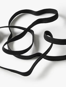 John Lewis Elastic, 13mm - view 2, Black
