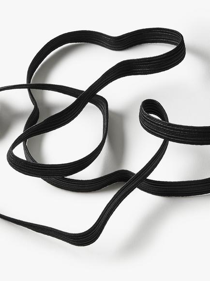John Lewis Elastic, 13mm - view 2, Black