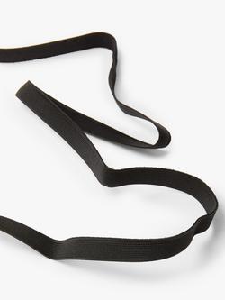 John Lewis 13mm Woven Elastic, 2m - view 2, Black