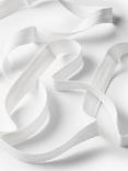 John Lewis Herringbone Tape, 15mm, White
