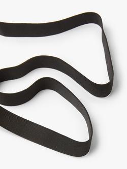 John Lewis 19mm Woven Elastic, 2m, Black - view 2, Black