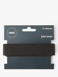 John Lewis 25mm Woven Elastic, 2m