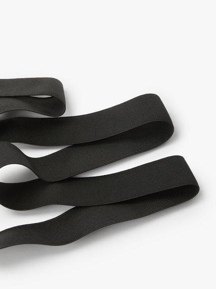 John Lewis Woven Elastic, 32mm - view 2, Black